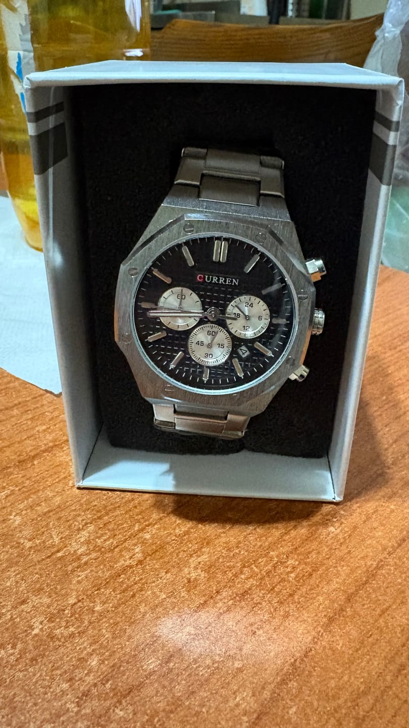 Customer photo review of Curren Atene® orologio uomo acciaio
