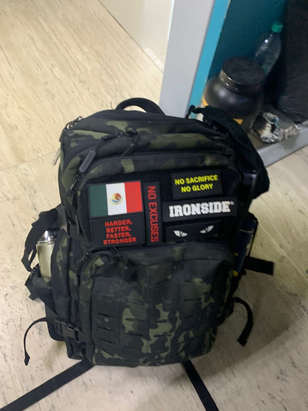 Customer photo review of Mochila IRONSIDE