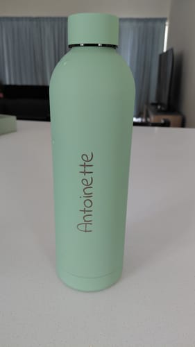Customer photo review of Core Series Flask | Mint Green