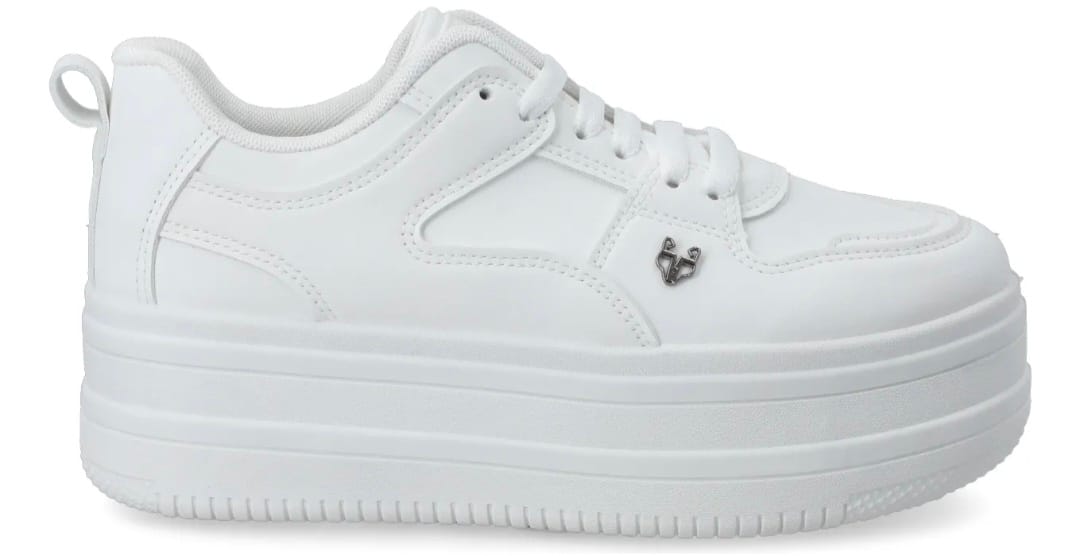 Customer photo review of Zapatilla Blanca Mujer 38562