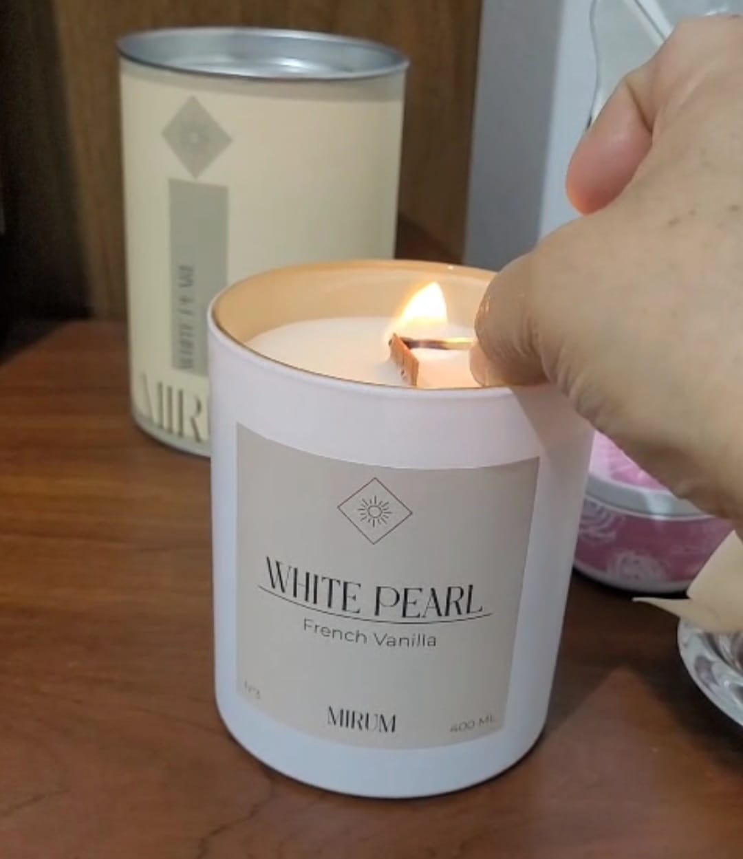 Customer photo review of WHITE PEARL