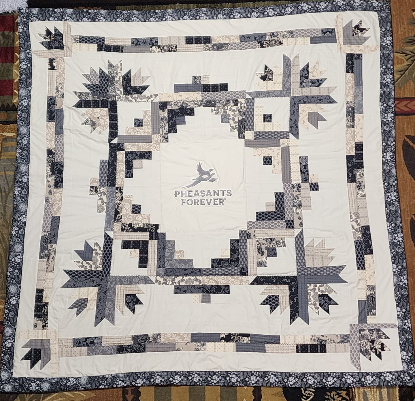 Customer photo review of True Fabrics - Cotillion - Precut Fabric