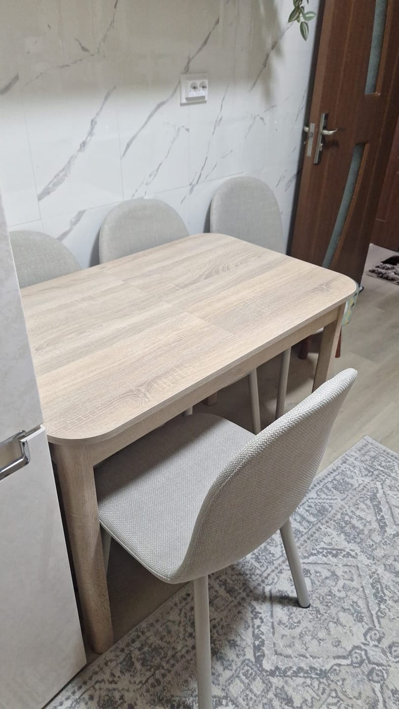 Customer photo review of Masa extensibila DIEGO II, stejar sonoma, 105/140x65x75 cm