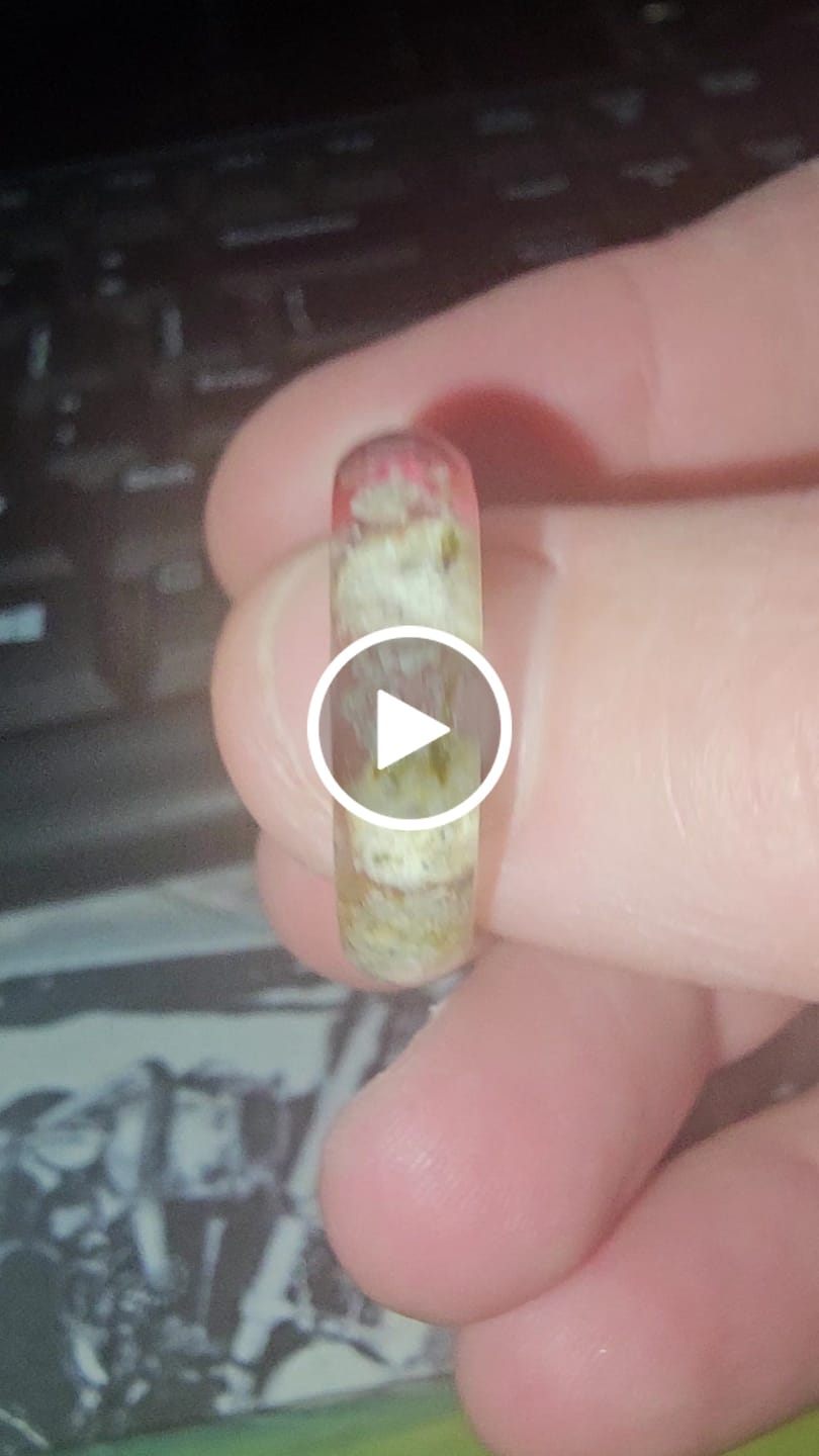 Customer video review of Wildflower Ring with Cremation Ash