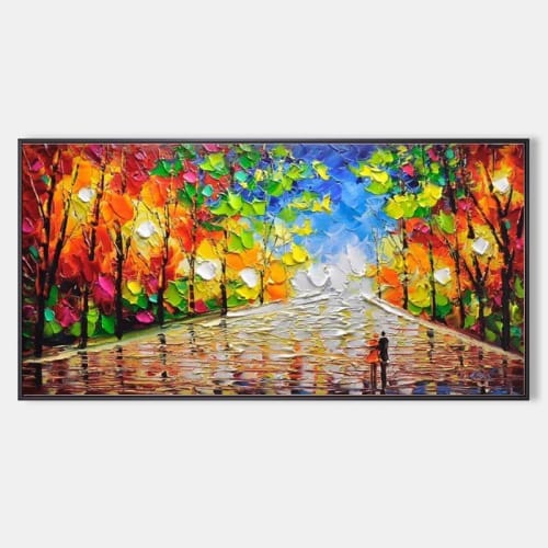 Customer review photo for Colorful Painting #CA020