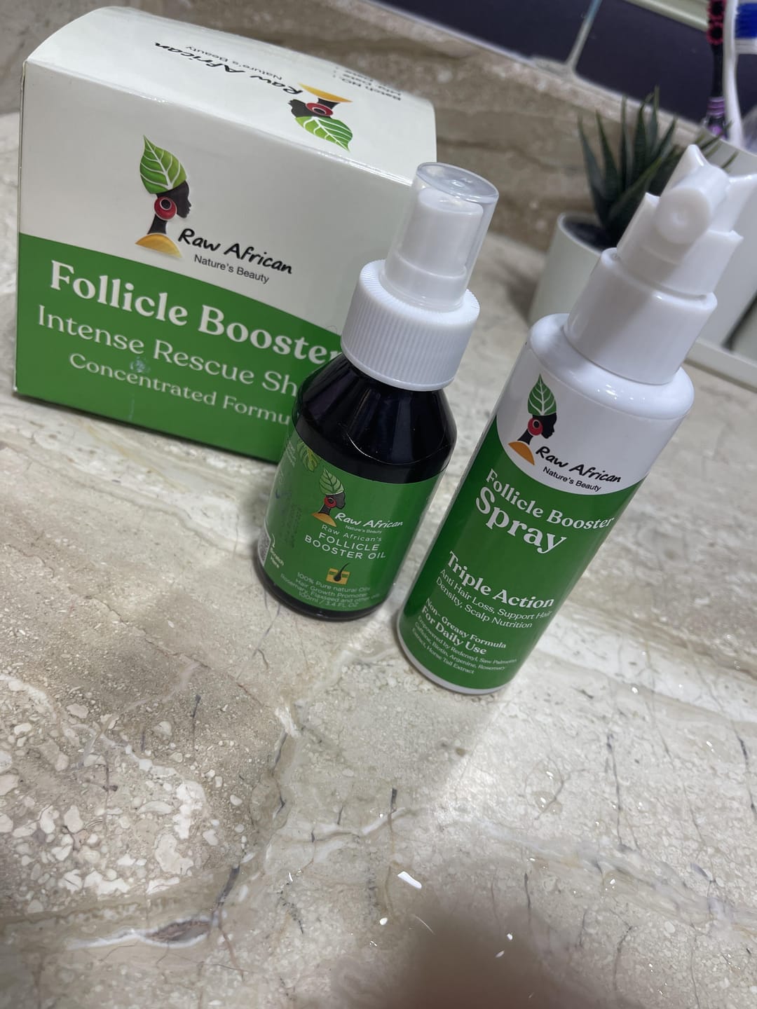 Customer photo review of Follicle Booster Heroes