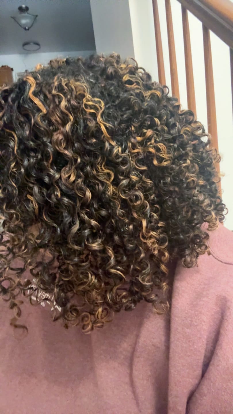 Customer photo review of SET Gel-To-Foam Styling Mousse