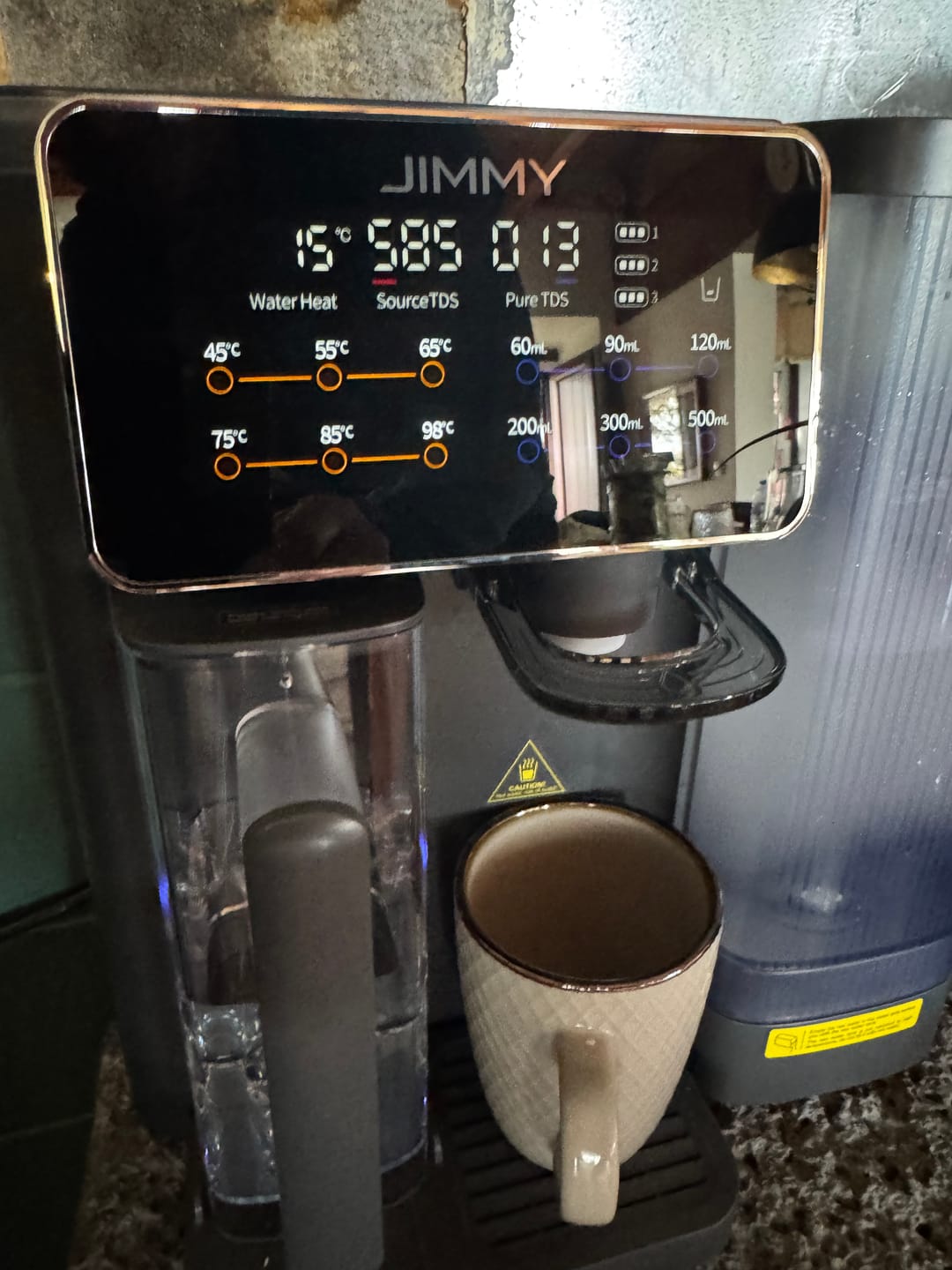 Customer photo review of R9 Countertop Reverse Osmosis Water Purifier