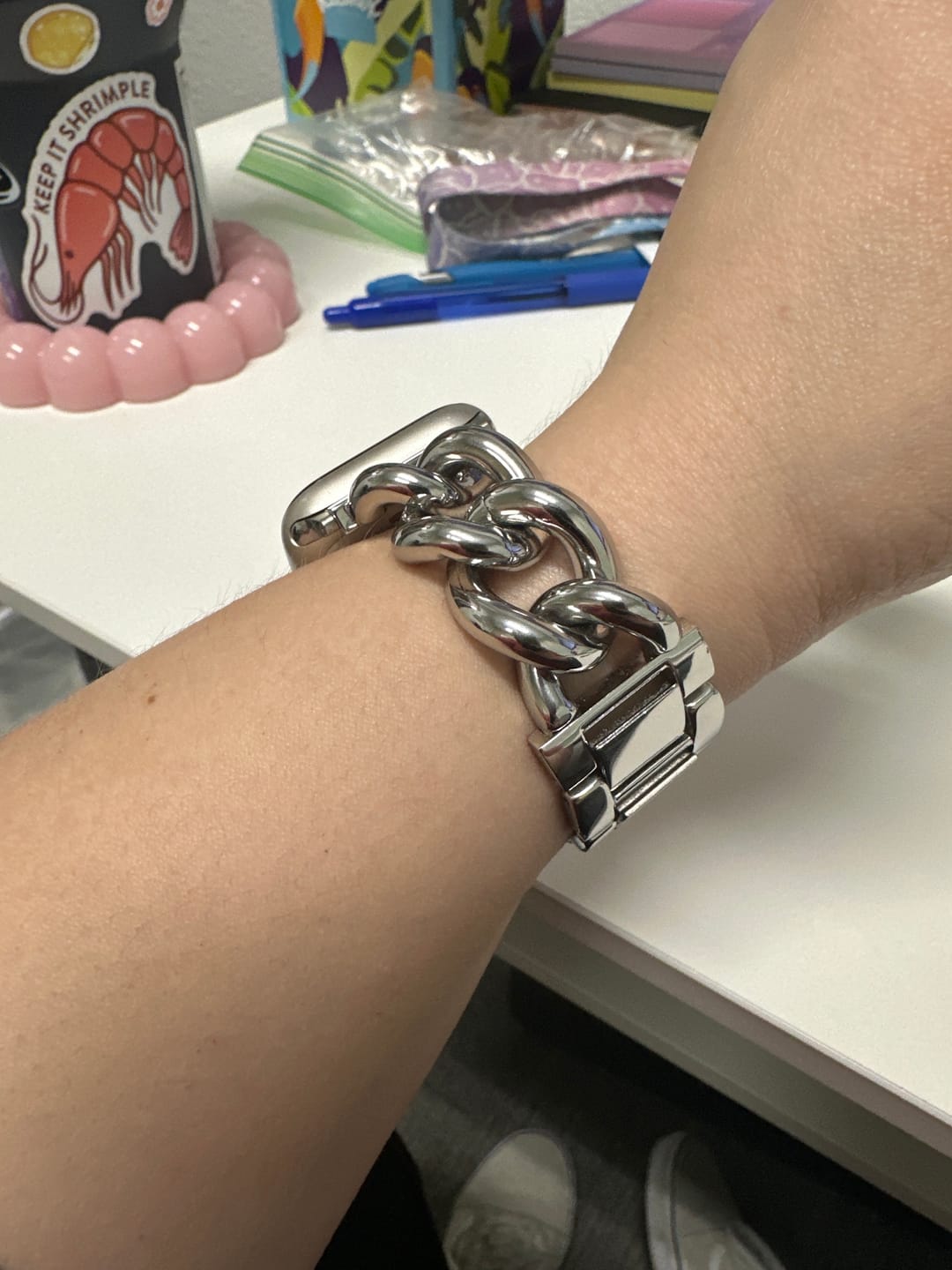Customer photo review of Goddess of Wisdom Watch Band for Apple Watch