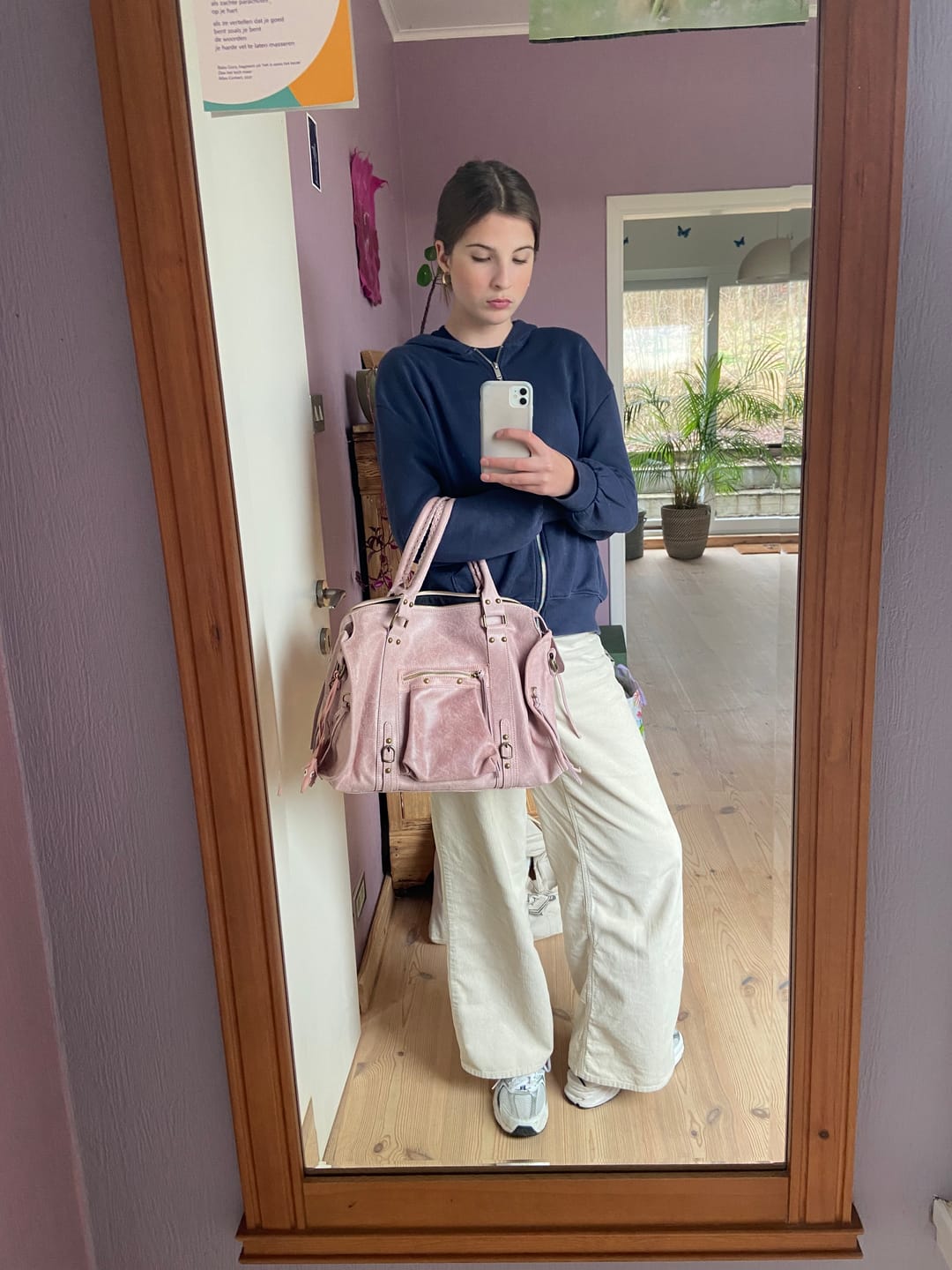 Customer photo review of It girl bag vanilla pink