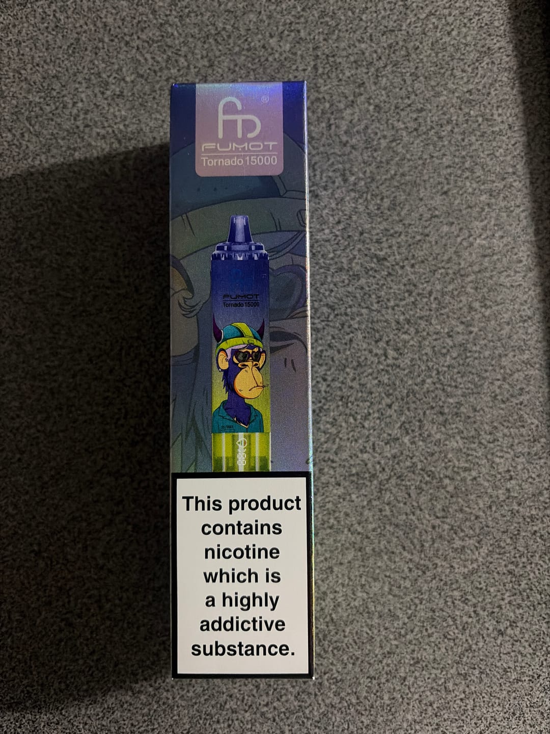 Customer photo review of RandM Tornado Vape 15000- Vimto