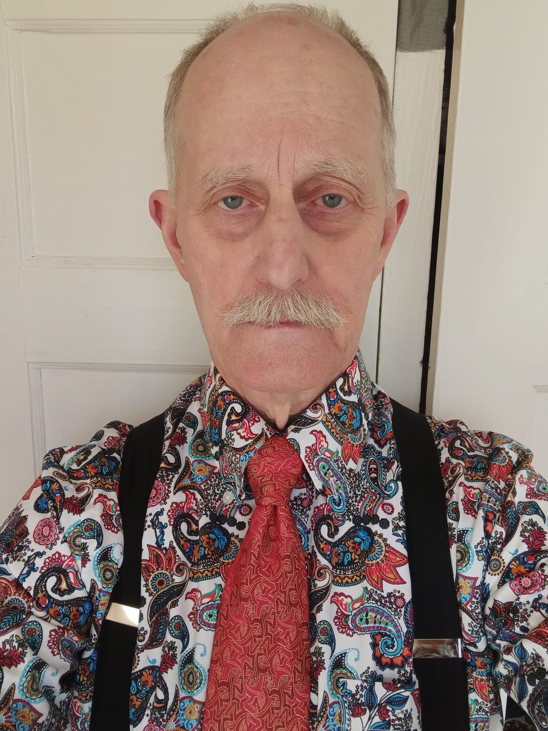 Customer photo review of Men's Colourful Paisley - PS-38