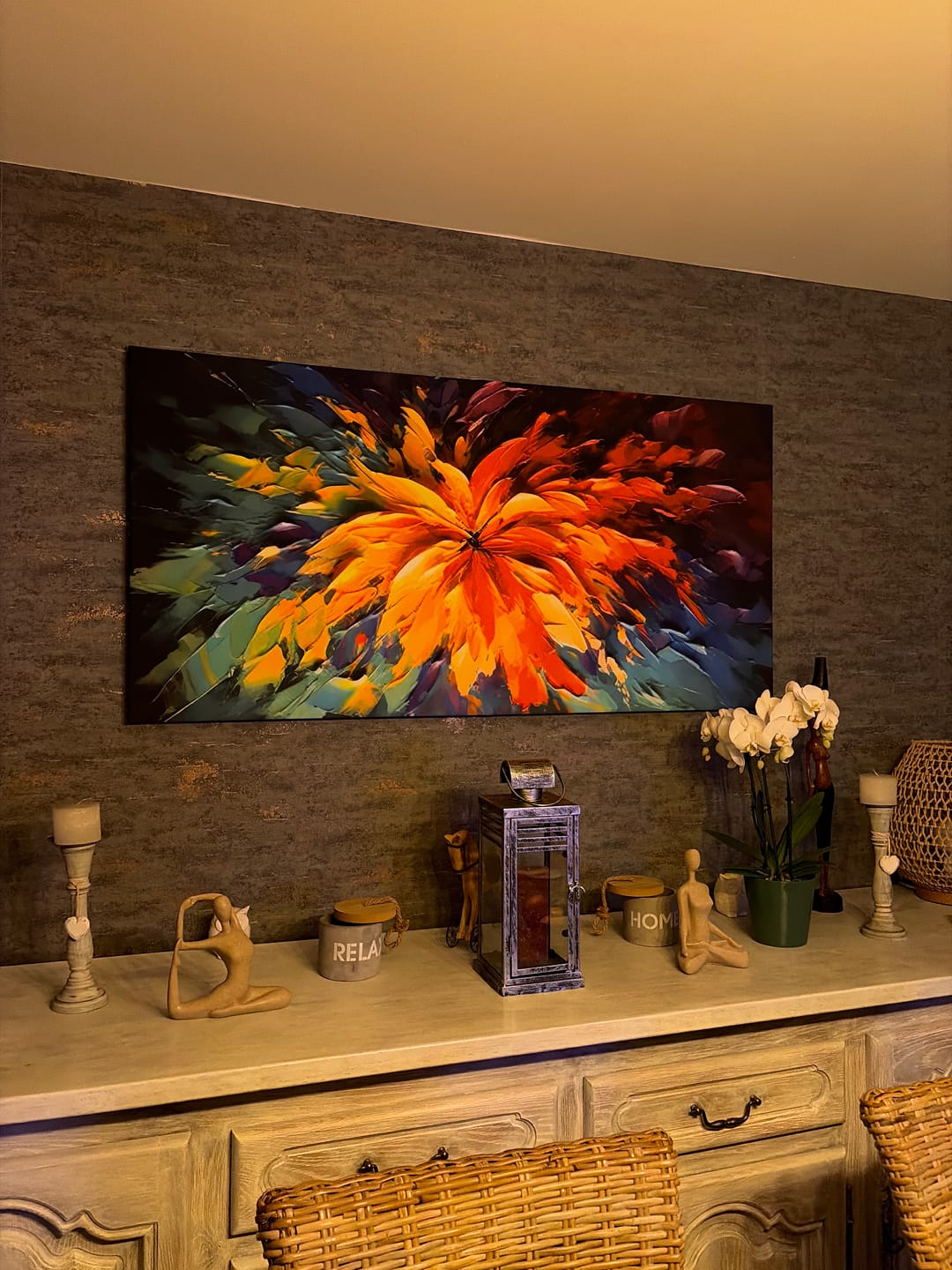 Customer photo review of Toile - Blooming Colors