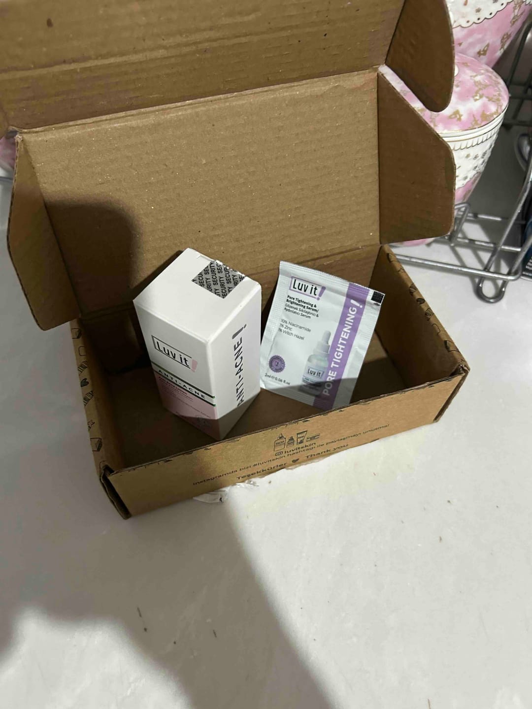 Customer photo review of Akne Karşıtı Losyon