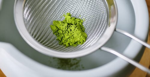 Customer photo review of BENBU Organic Matcha - Premium 100% Organic Japanese Matcha Powder 3.5 oz (100g) Bag