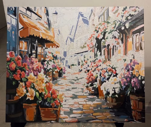 Customer photo review of Flower Lane