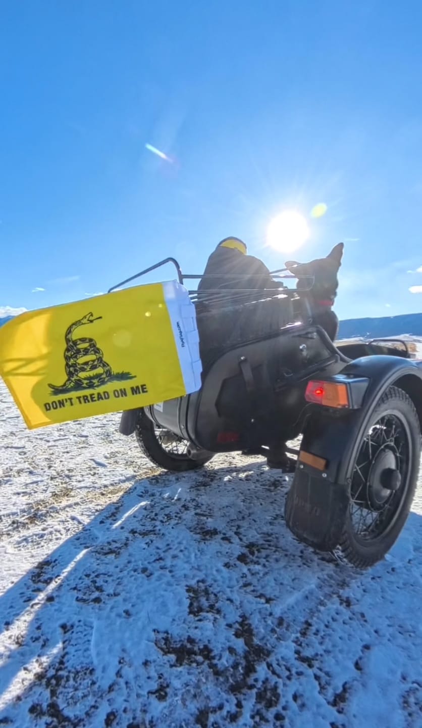 Customer photo of the Don't Tread on Me Flag
