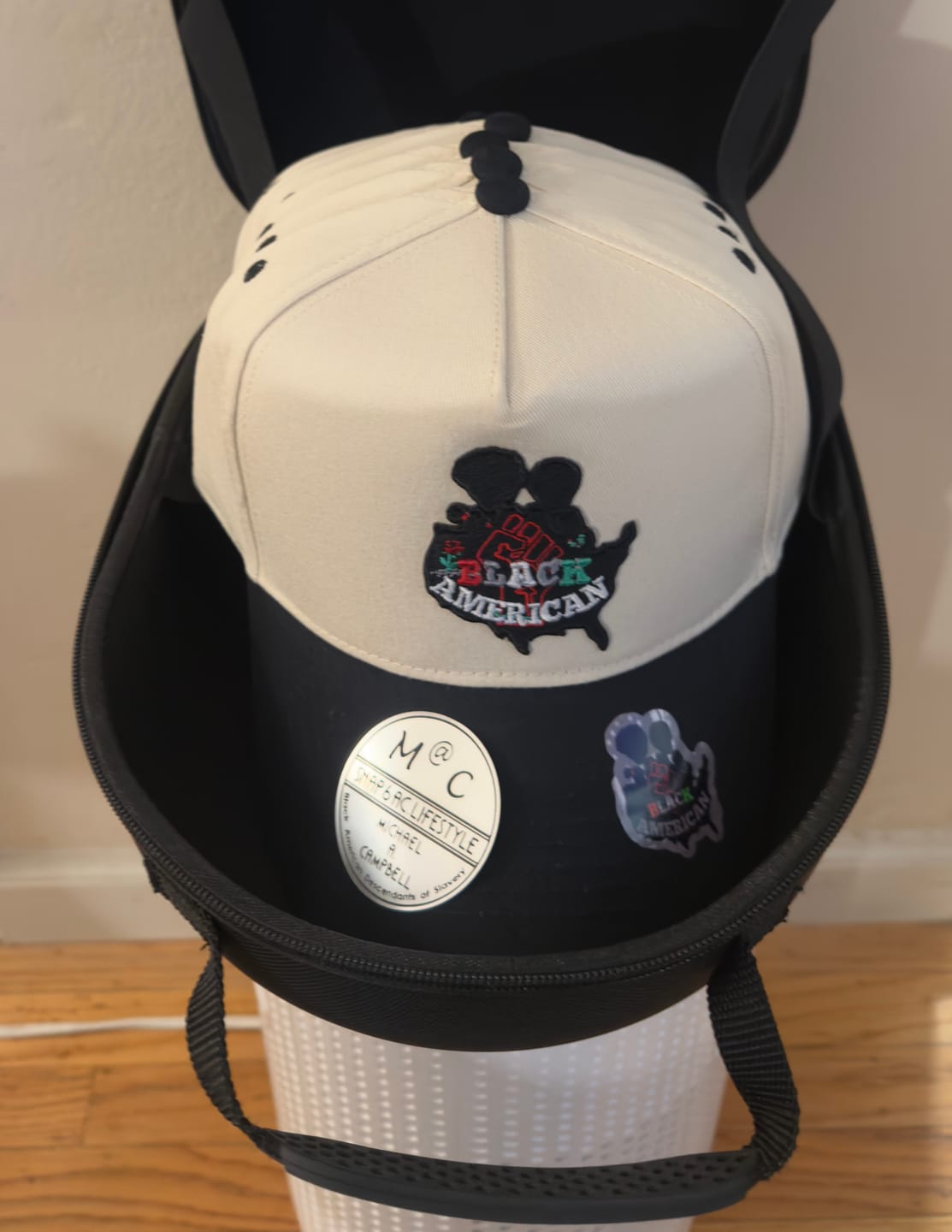 Customer photo review of K-Frame 5 Panel Baseball Hat