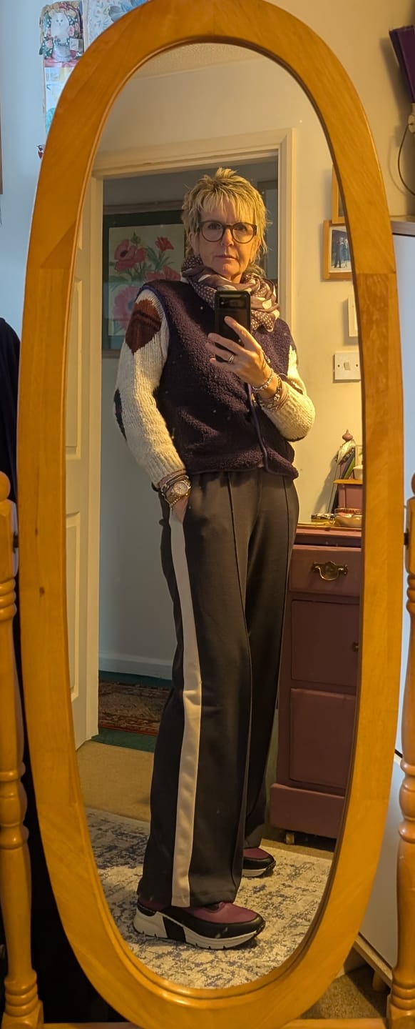 Customer photo review of The Lipstick Edit Gilet by SNOB