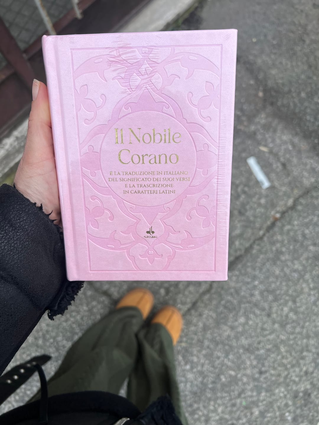 Customer photo review of Corano traslitterato con traduzione in italiano - piccolo  17x13 cm