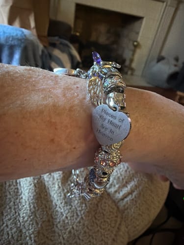 Customer photo review of Pieces of my Heart Multicolor Bracelet