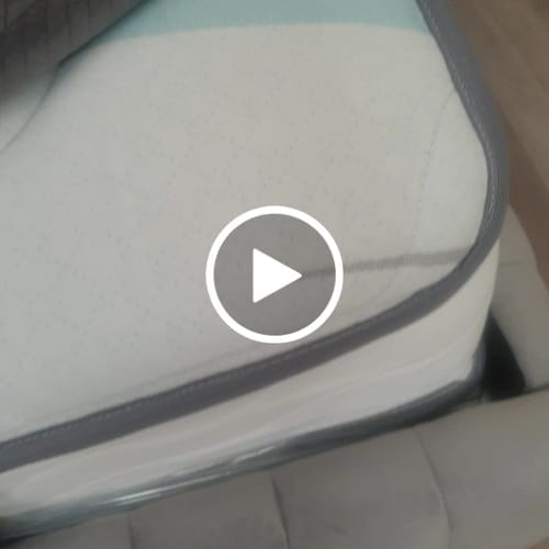 Customer photo review of Matelas à ressorts ensachés épaisseur 25 cm - DENALI