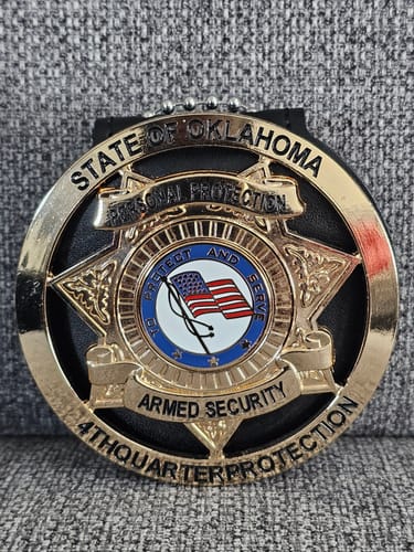 Customer photo review of Customizable Badge BA26