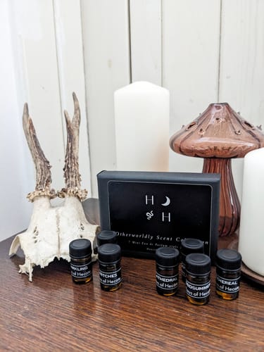 Customer photo review of The Mini Otherworldly Collection 7 Scents + 20% Discount Code