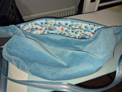 Customer photo review of Sold Per Metre Digital Print 100% Cotton- Camper Vans