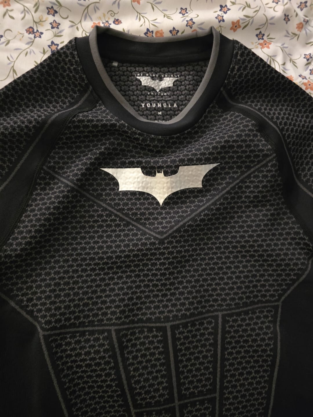 Customer photo review of BATMAN COMPRESSION TEES #4259