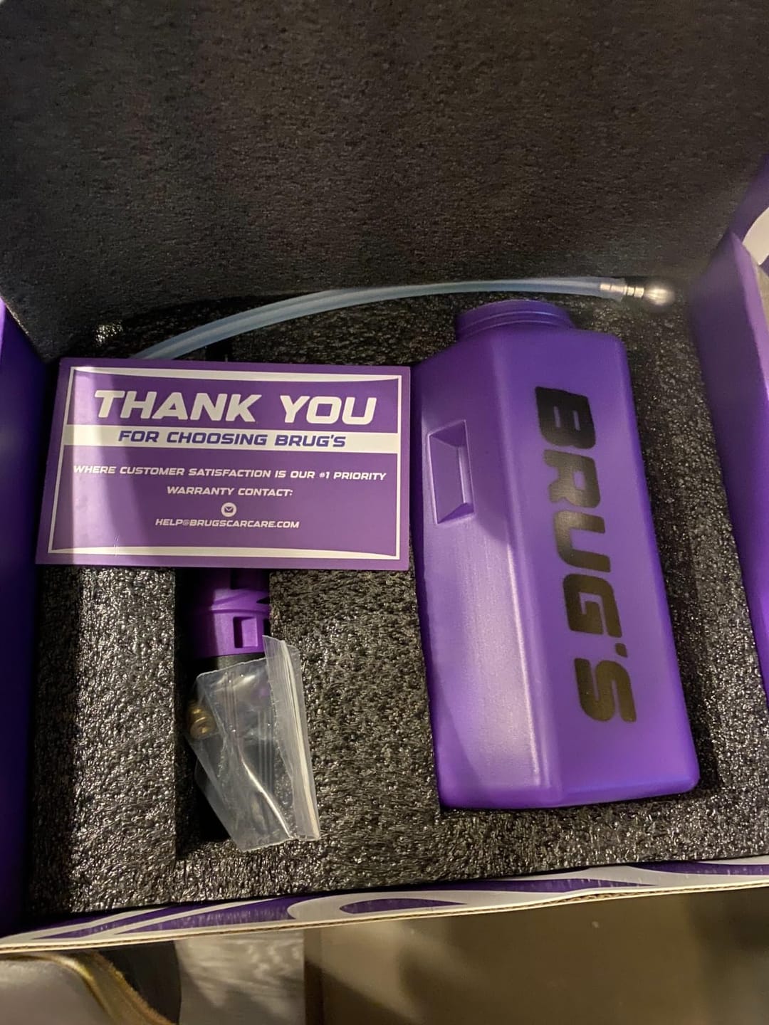 Customer photo review of Brug's™ V2 Pro Foam Cannon