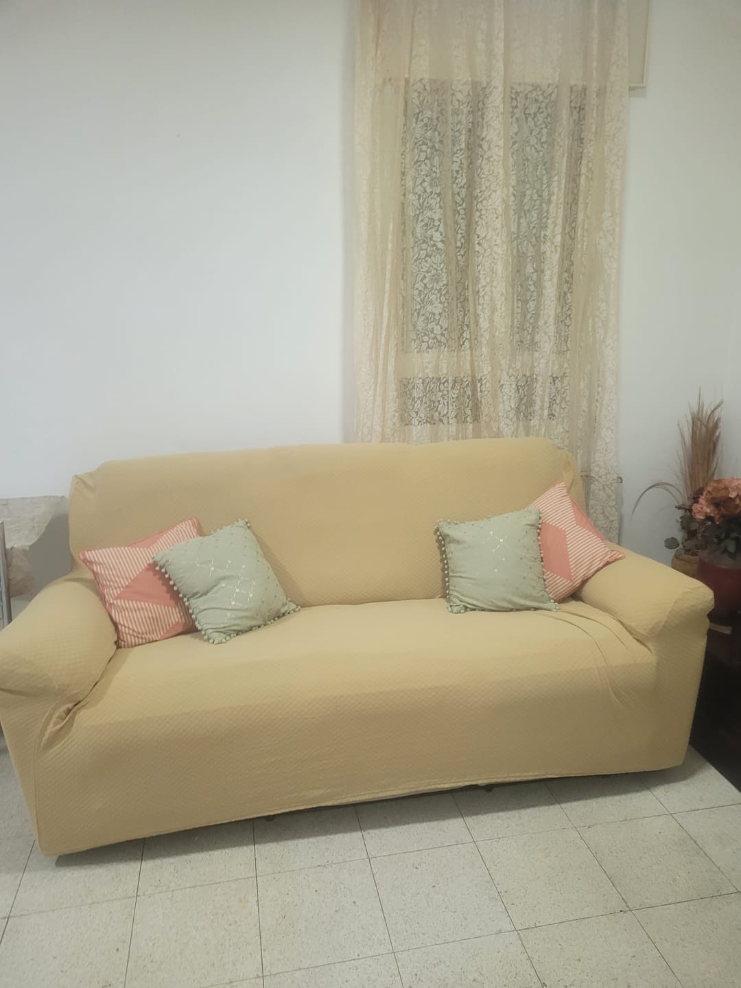 Customer photo review of כיסוי ספה ויטה - לפי מידה