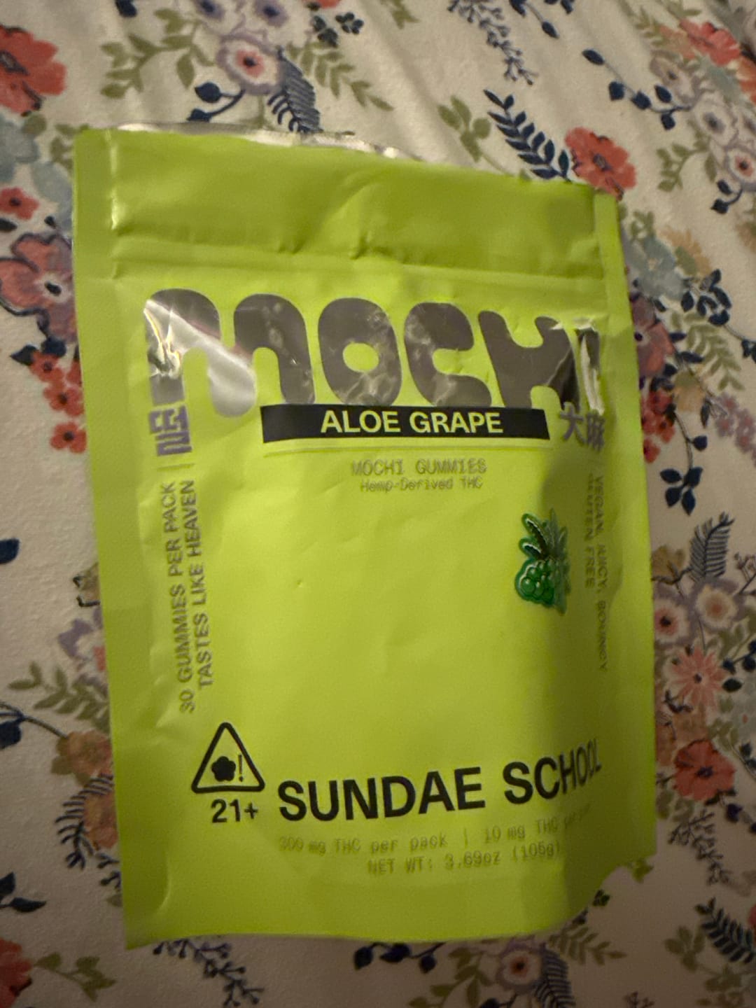 Customer photo review of Aloe Grape (10mg) Value Pack