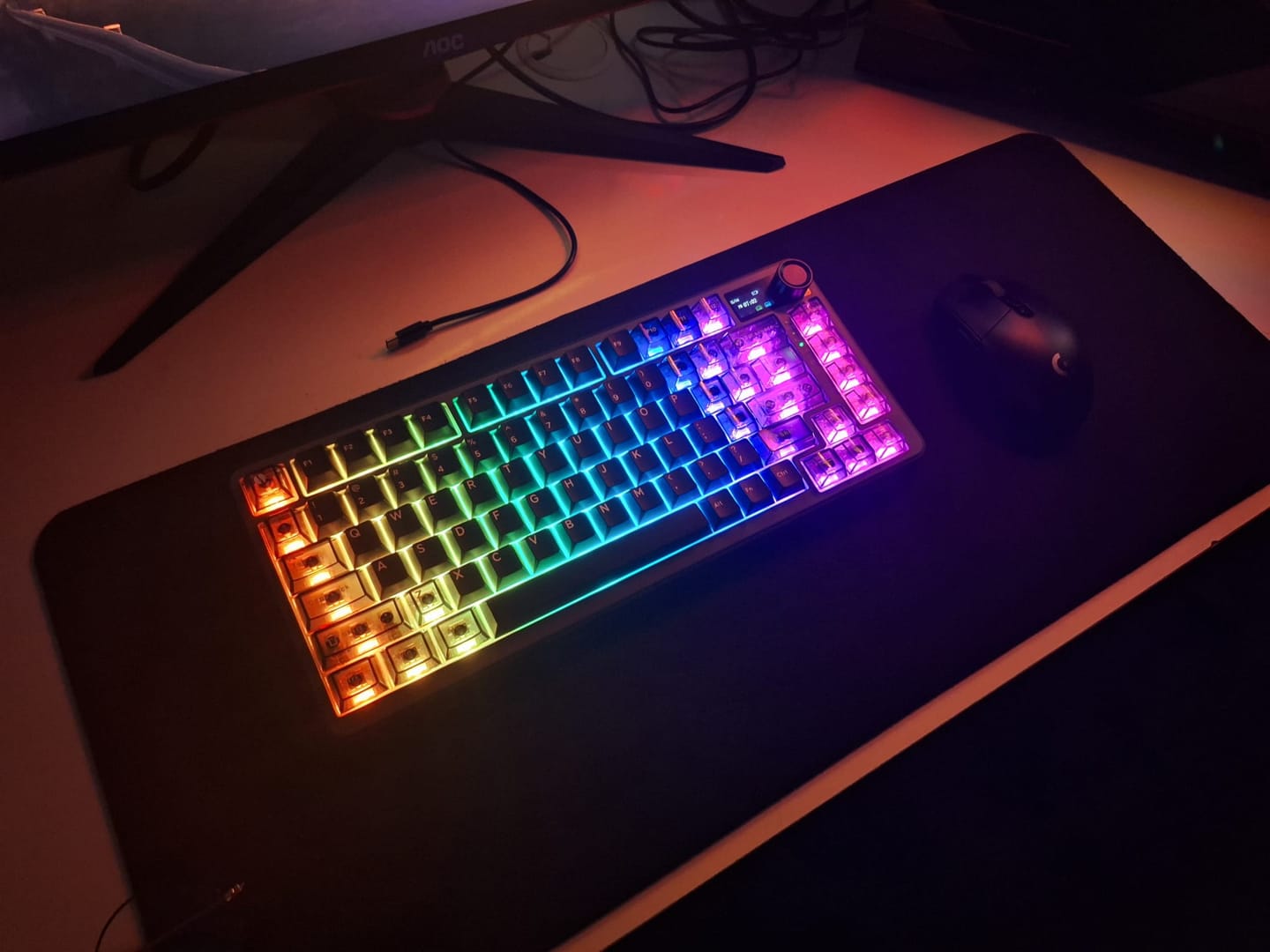 Customer photo review of YUNZII B75 Pro Max Mekanik Klavye