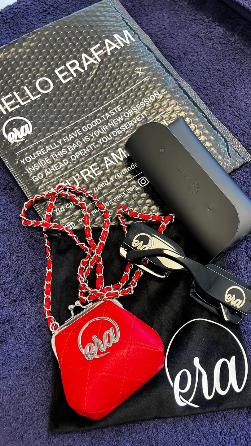 Customer photo review of Era Clear Lens Empire Sunglasses