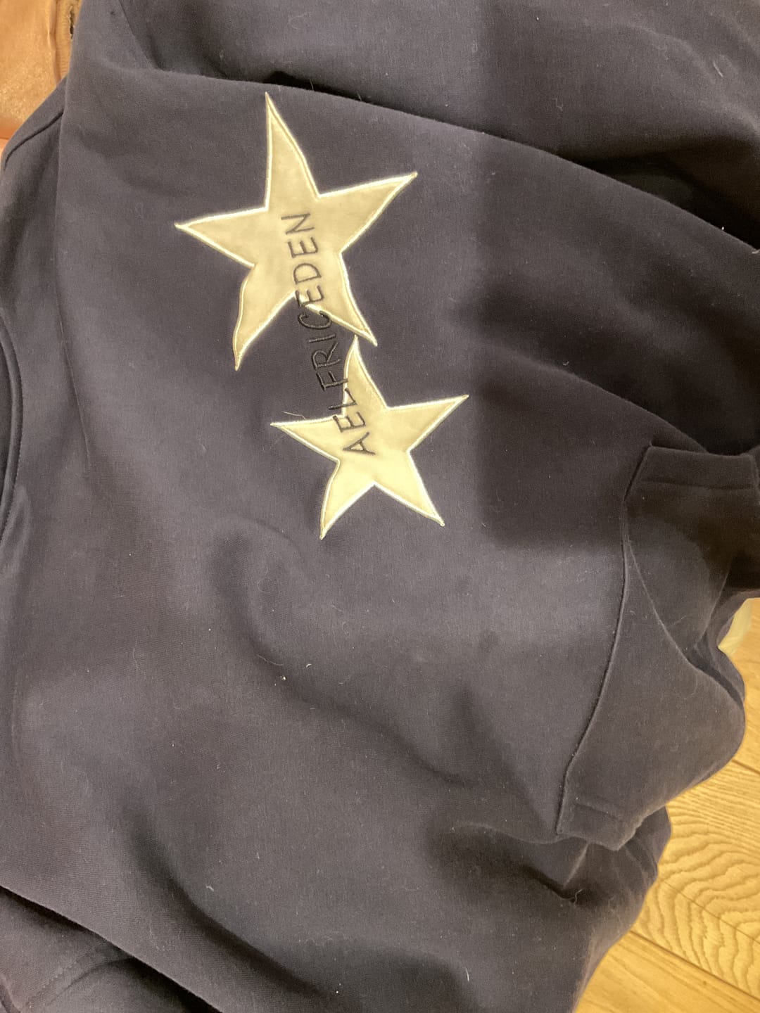 Customer photo review of Aelfric Eden Star Color Contrast Hoodie