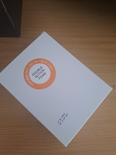 Customer photo review of Minoxidil DOUBLE ACTION FOAM, MEN ONLY 3x60ml Pack