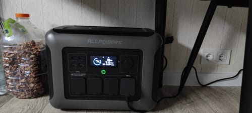 Customer photo review of ALLPOWERS R1500 Tragbare  Powerstation | 1800W 1152Wh