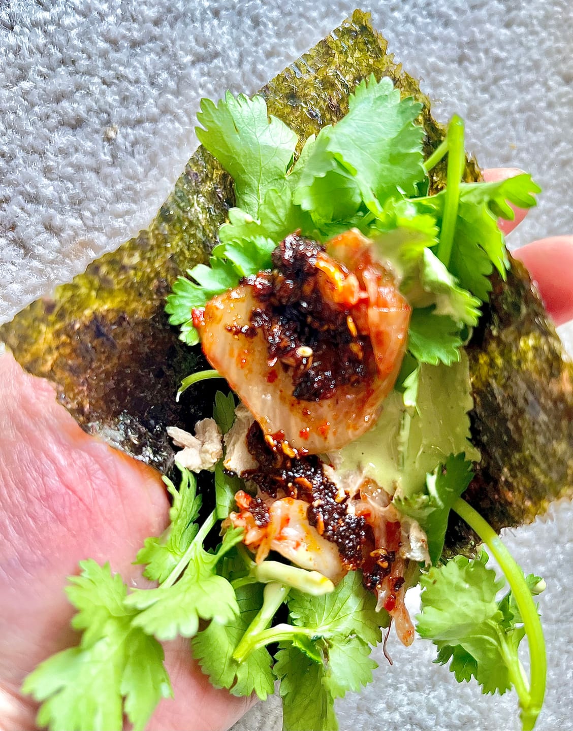 Customer photo review of Pink Chili Crisp