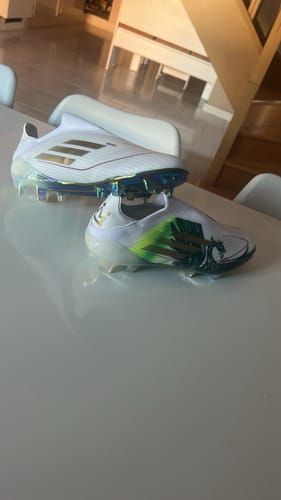 Customer photo review of F50 Laceless Spécial Mohamed Salah FG - Blanc/Vert/Doré