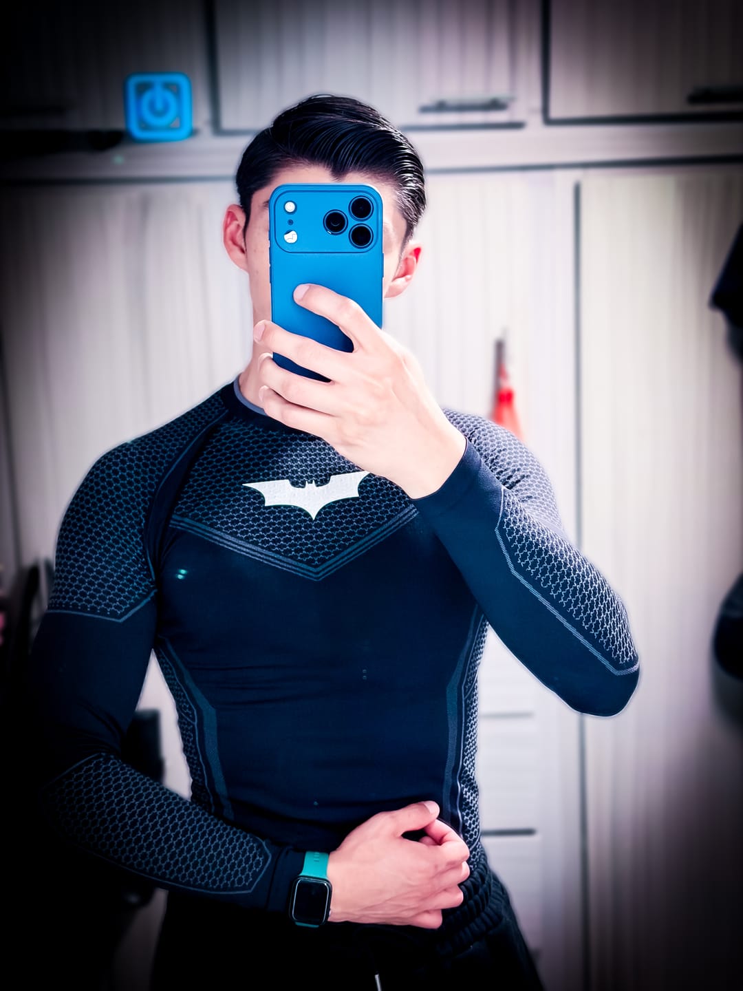 Customer photo review of BATMAN COMPRESSION LONGSLEEVES #8004