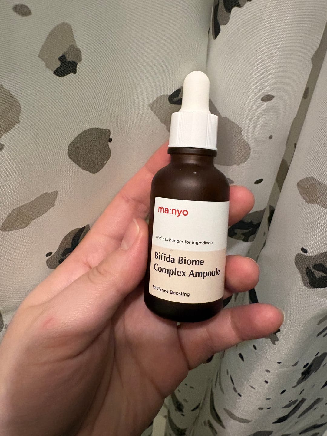 Customer photo review of Ādu atjaunojoša ampula ar bifidobaktēriju lizātu Manyo Bifida Biome Complex Ampoule