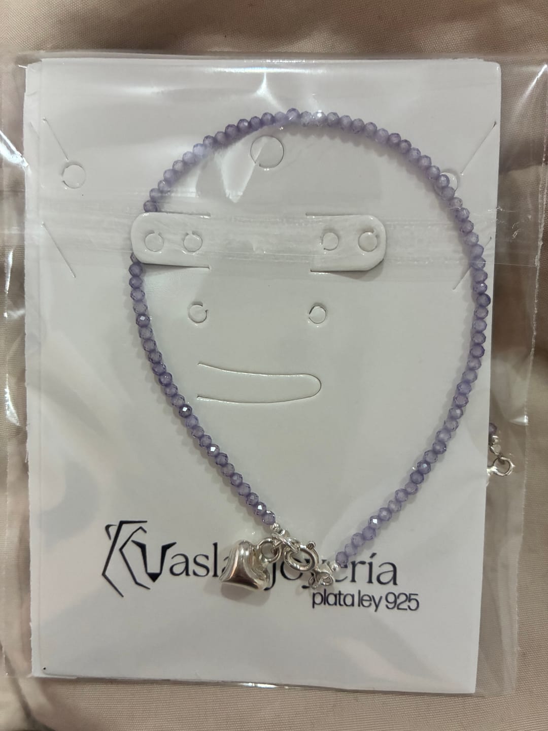 Customer photo review of Pulsera violeta