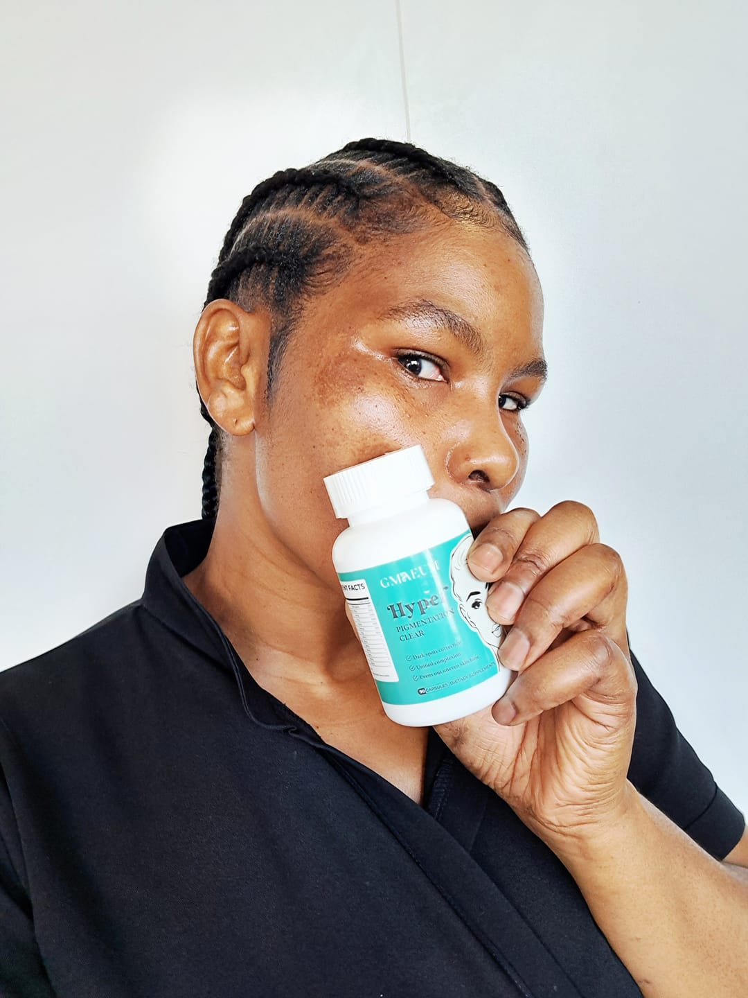 Customer photo review of Gmaeum Hyperpigmentation Capsules