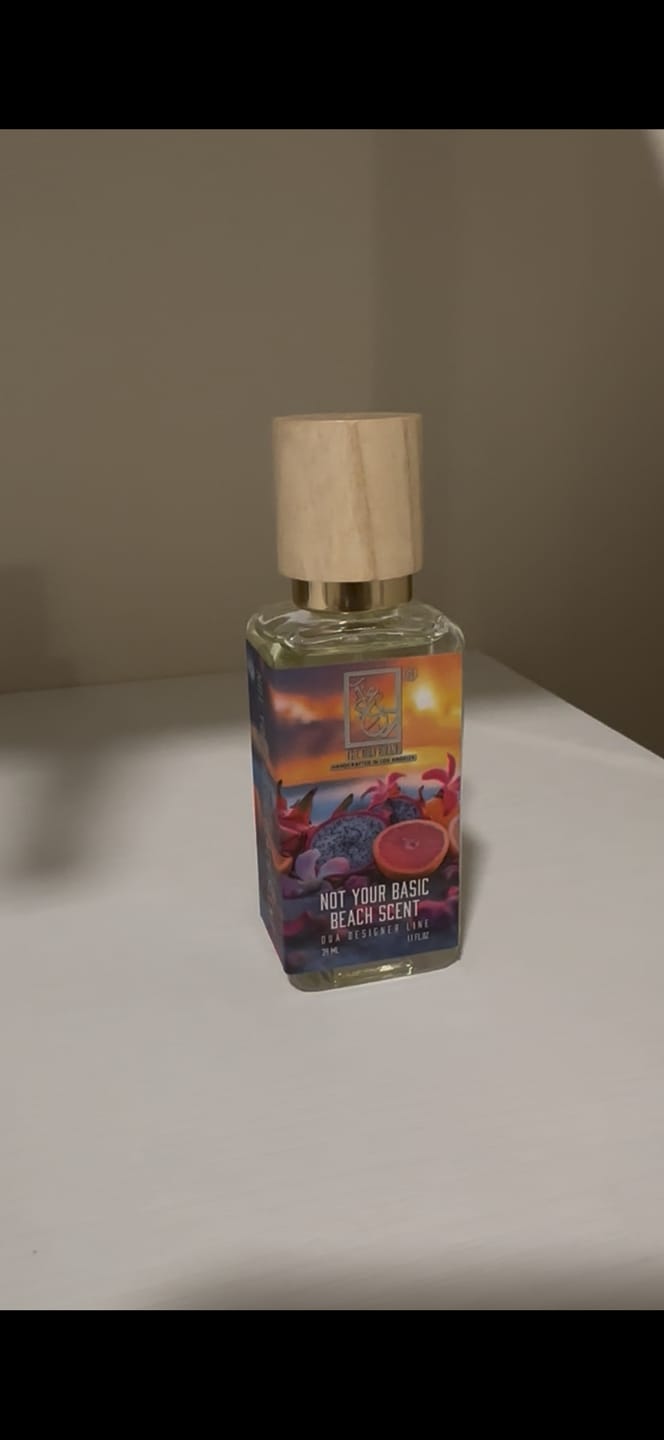Customer photo review of Not Your Basic Beach Scent