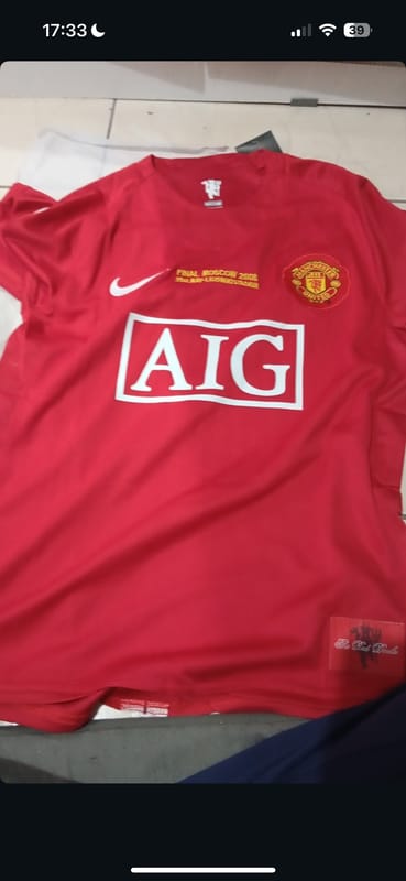 Customer photo review of Camisa Manchester United I 2007/08