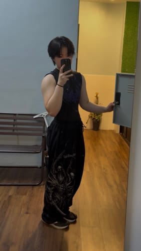 Customer photo review of Void Tech™ Corrupted Short sleeve Compression [DUSK]