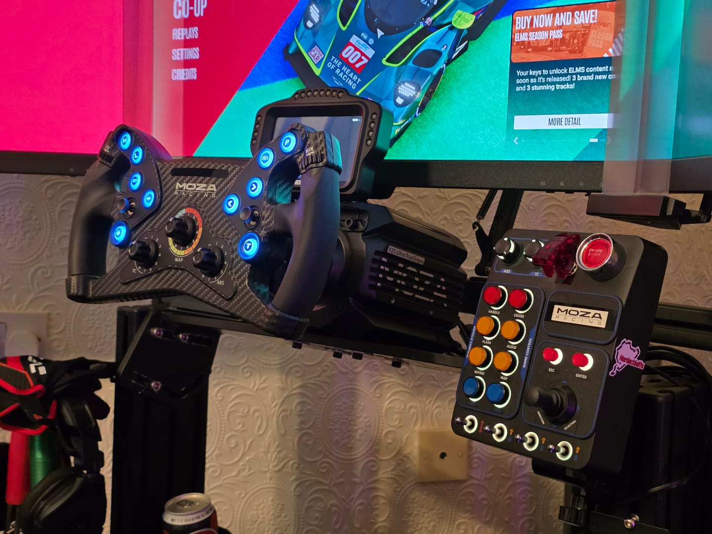 Customer photo review of MOZA RACING KS Steering Wheel