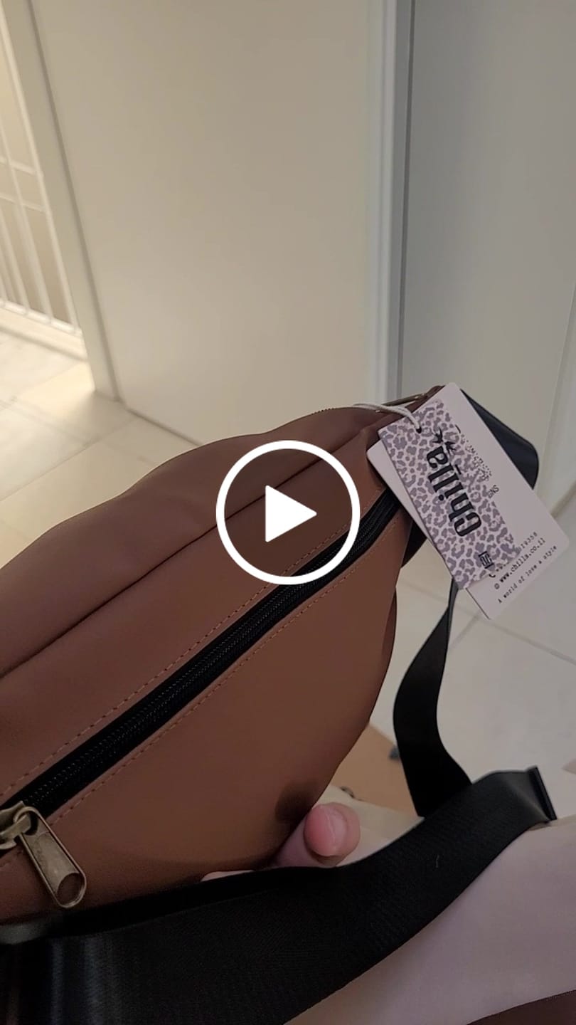 Customer video review of פאוץ' רוני גדול קאמל