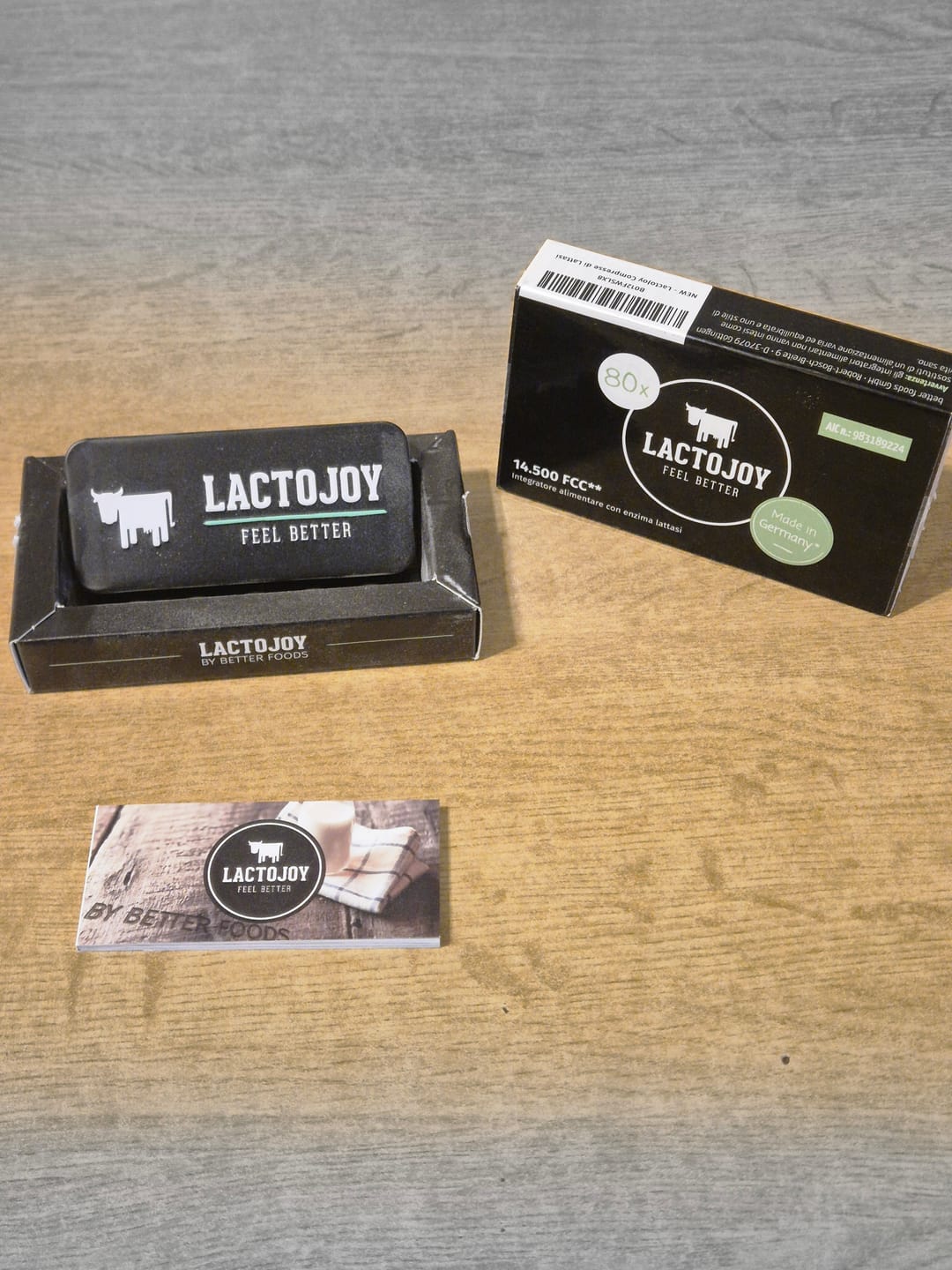 Customer photo review of LactoJoy Lactase Pills - 14.500 FCC - 80 pcs
